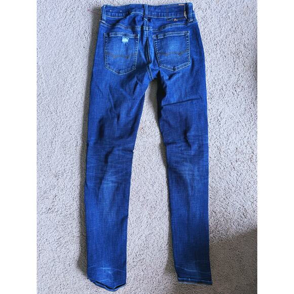 American Eagle Men's Next Level Air Flex Distressed Slim Fit Jeans 29x32 Classic - Picture 5 of 9